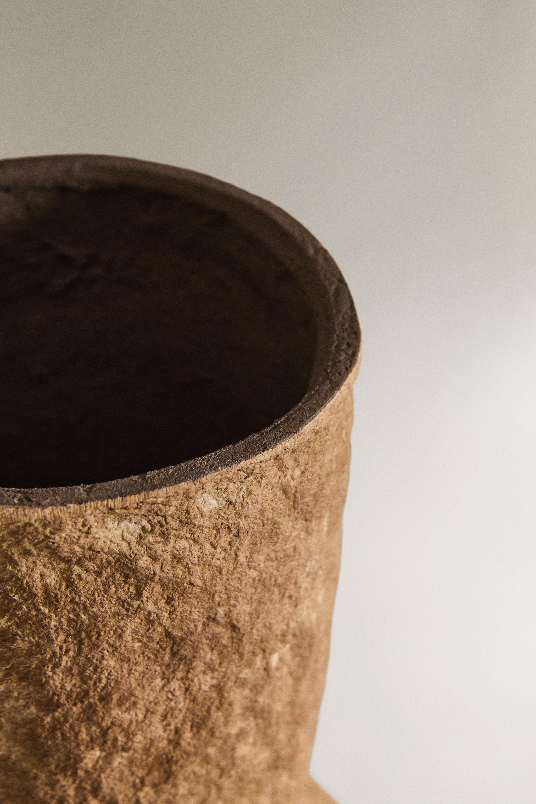 PAPER MACHE VASE